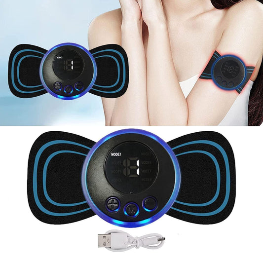 Mini Massager with 8 Modes and 19 Strength Levels,Rechargeable Electric Massager for Shoulder,Arms,Legs,Back Pain for Men and Women   ⭐⭐⭐⭐⭐ (4.9/5) (321 Reviews)
